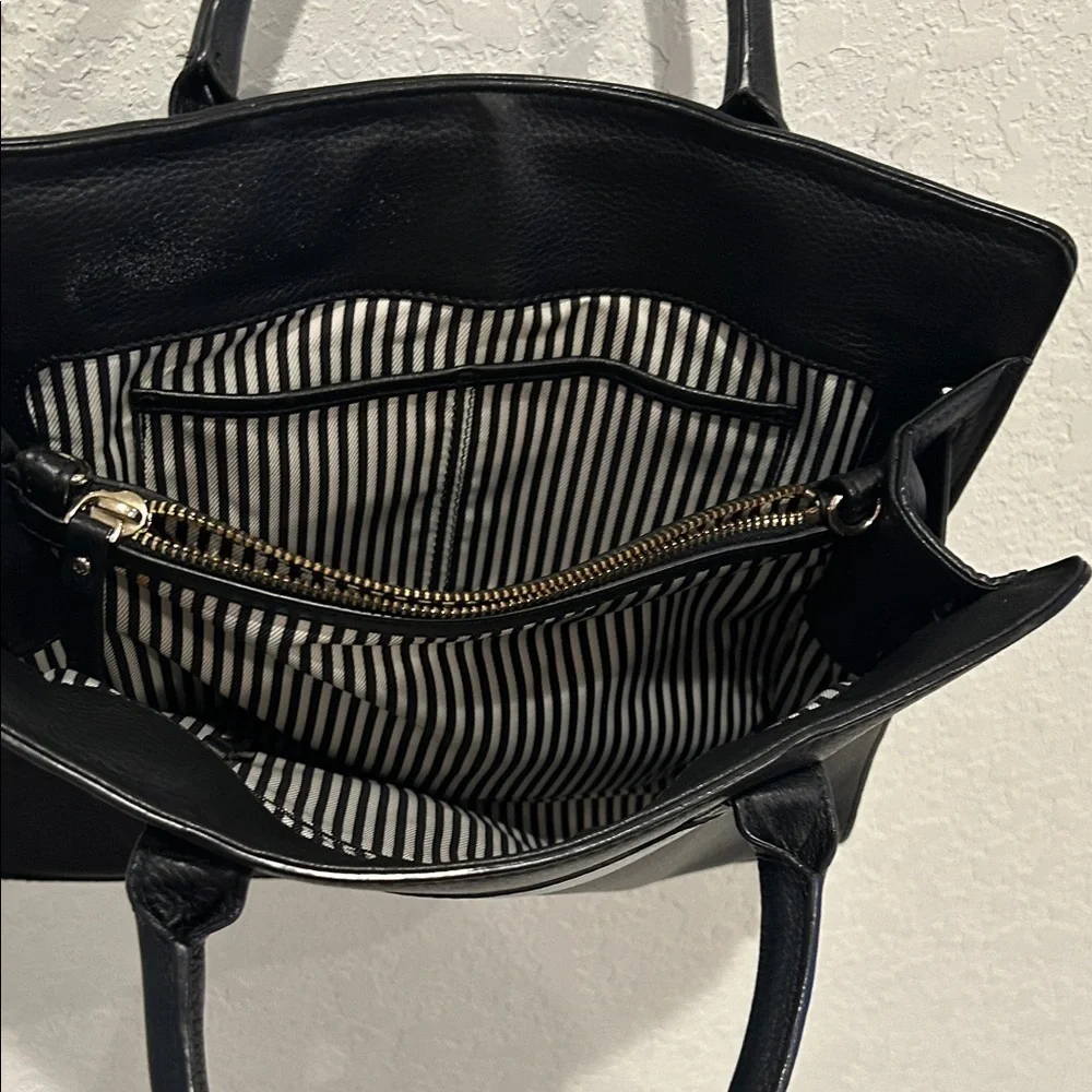 Kate Spade Black Patent Bow Satchel